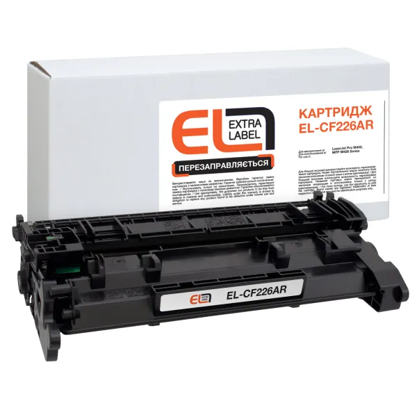 Картридж сумісний HP 26A (CF226A) Extra Label (EL-CF226AR)