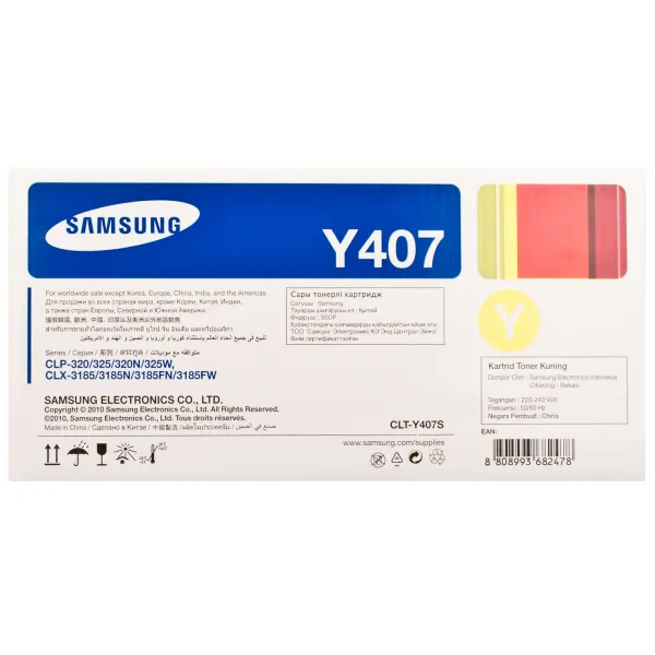 Тонер-картридж CLT-Y407S жовтий Samsung (SU476A) - Фото 2
