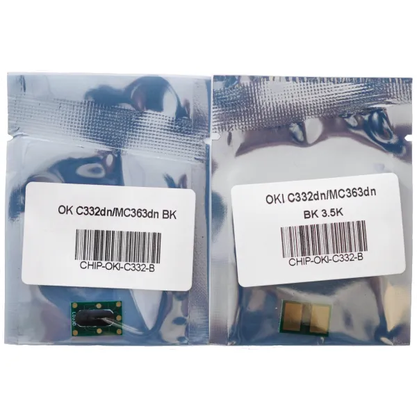 Чип Oki C332 3,5K, чорний Everprint (CHIP-OKI-C332-B) - Фото 2