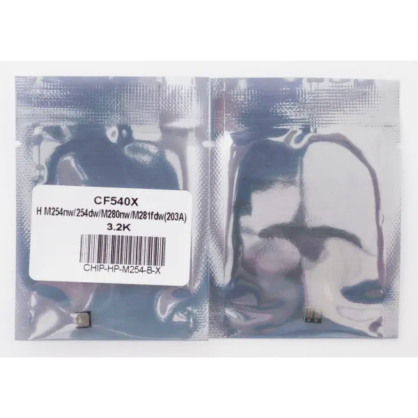 Чип HP LJ M254, CF540X 3,2K, чорний Everprint (CHIP-HP-M254-B-X) - Фото 2