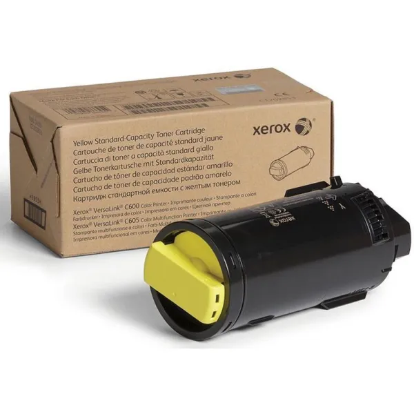 Тонер-картридж VLC600 жовтий Xerox (106R03926)