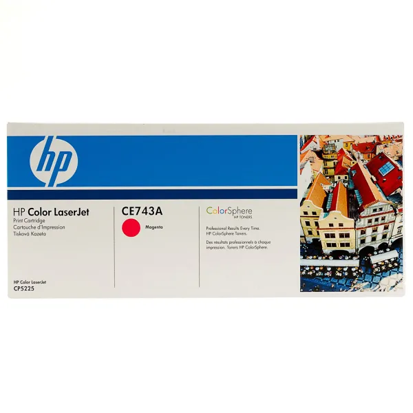 Картридж 307A пурпурный HP (CE743A) - Фото 2