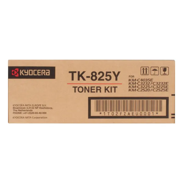 Тонер-картридж TK-825 желтый Kyocera Mita (1T02FZAEU0) - Фото 4