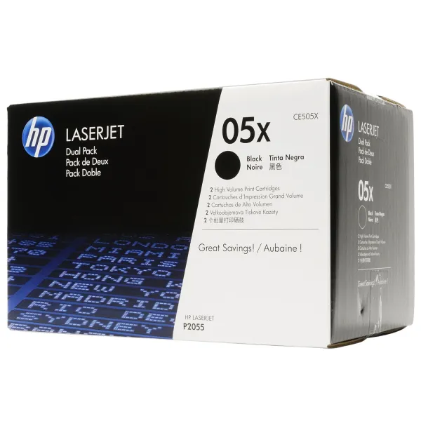 Картридж 05X чорний HP (CE505XD)