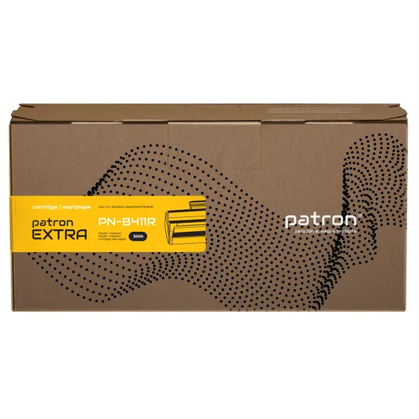 Тонер-картридж сумісний Oki 44574705 (B411) Extra Patron (PN-B411R) - Фото 3
