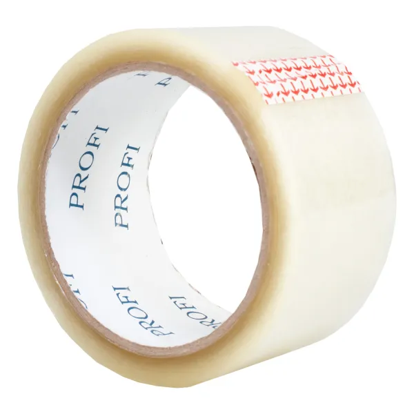 Скотч упаковочный 40мкм*45мм*100м, прозрачный, акриловый