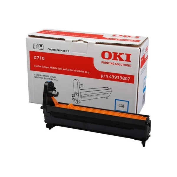Драм-картридж C710 голубой Oki (43913807)
