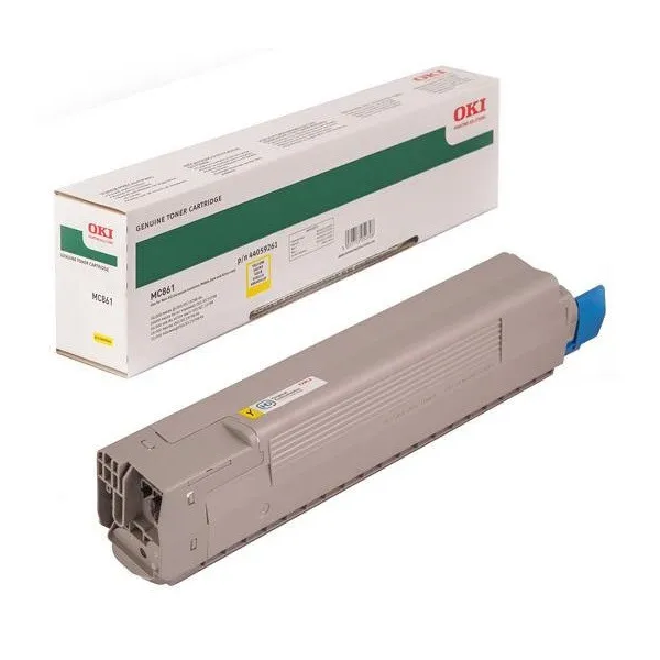 Тонер-картридж MC861 10K NEU желтый Oki (44059261)