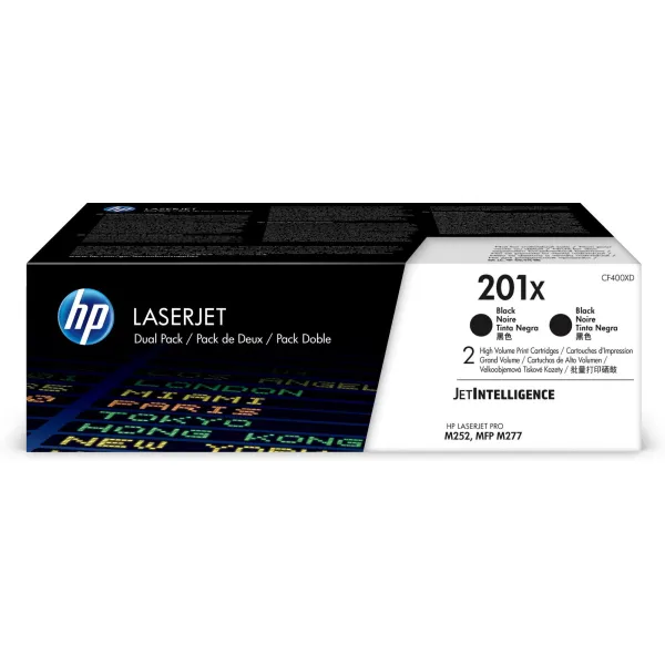 Картридж 201X чорний HP (CF400XD)