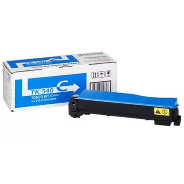 Тонер-картридж TK-540C блакитний Kyocera Mita (1T02HLCEU0)