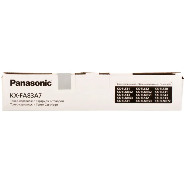 Тонер-картридж KX-FA83A Panasonic (KX-FA83A7) - Фото 5