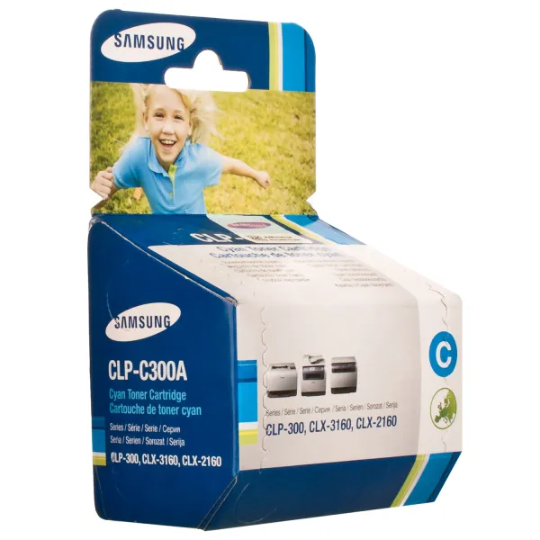 Тонер-картридж CLP-C300A блакитний Samsung