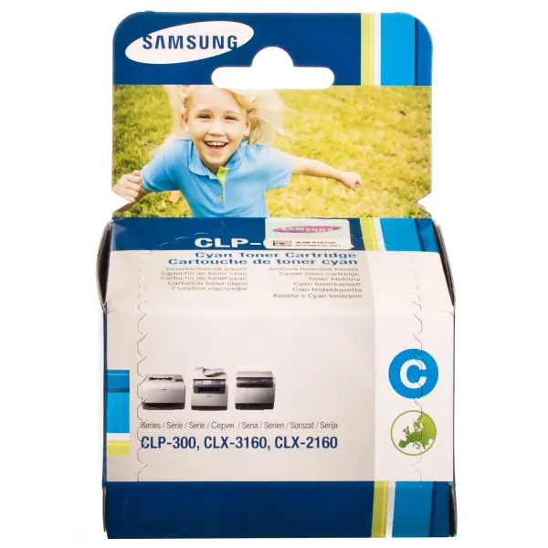 Тонер-картридж CLP-C300A блакитний Samsung - Фото 2