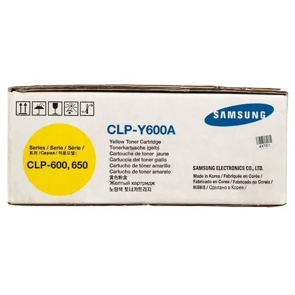 Тонер-картридж CLP-600Y жовтий Samsung (CLP-600Y) - Фото 2