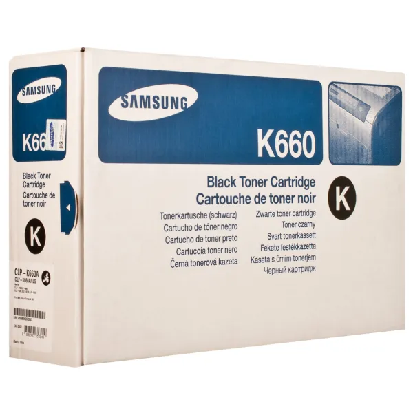 Тонер-картридж CLP-K660A чорний Samsung