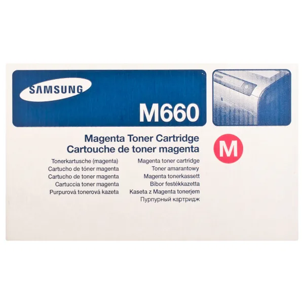 Тонер-картридж CLP-M660B пурпурный Samsung (CLP-M660B) - Фото 3