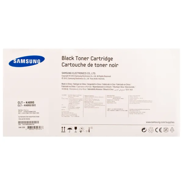 Тонер-картридж CLT-K409S черный Samsung (SU140A) - Фото 6