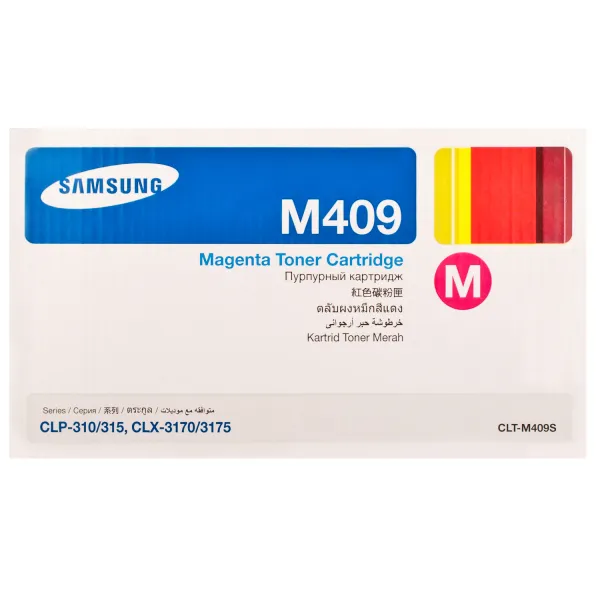 Тонер-картридж CLT-M409S пурпуровий Samsung (SU274A) - Фото 3