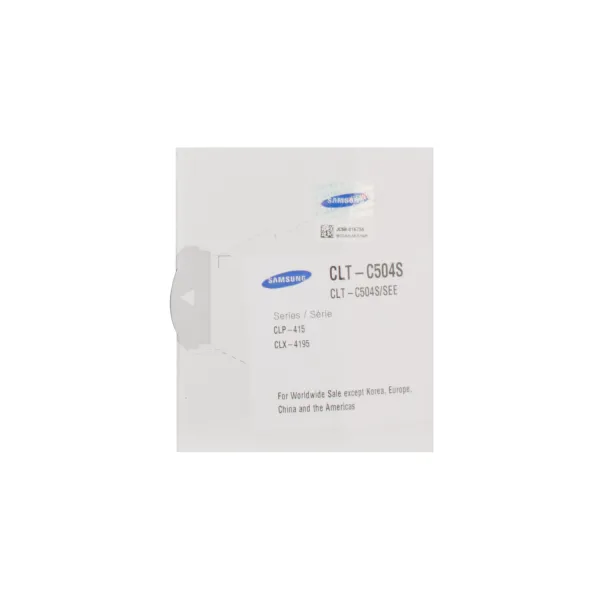 Тонер-картридж CLT-C504S блакитний Samsung - Фото 3