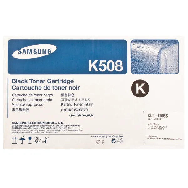 Тонер-картридж CLT-K508S черный Samsung (SU200A) - Фото 2