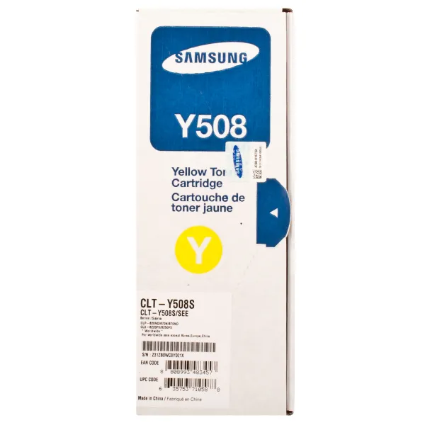 Тонер-картридж CLT-Y508S жовтий Samsung (SU544A) - Фото 2