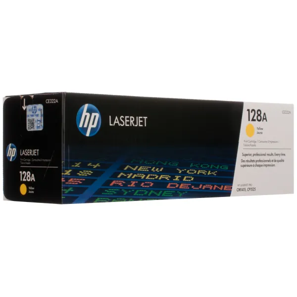 Картридж 128A жовтий HP (CE322A)