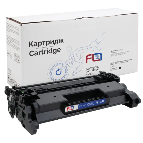 Картридж сумісний Canon 052 Free Label (FL-052)
