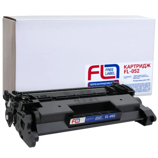 Картридж сумісний Canon 052 Free Label (FL-052)