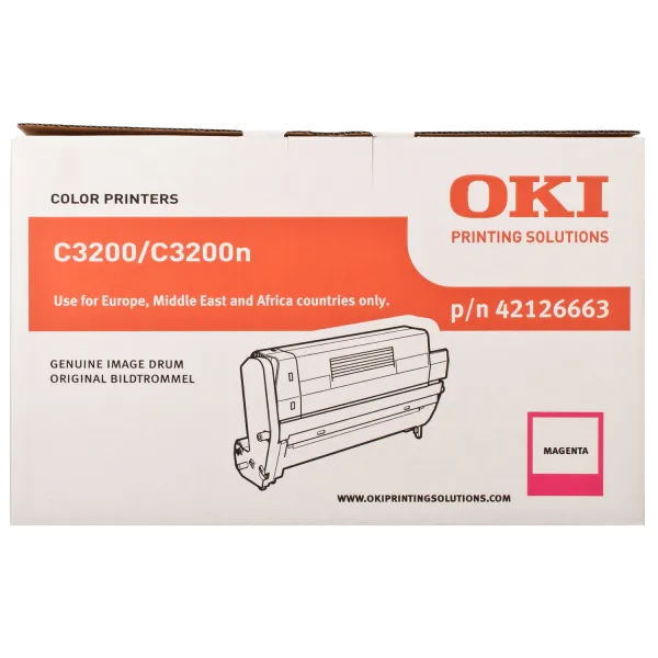 Драм-картридж C3200 пурпуровий Oki (42126663) - Фото 2