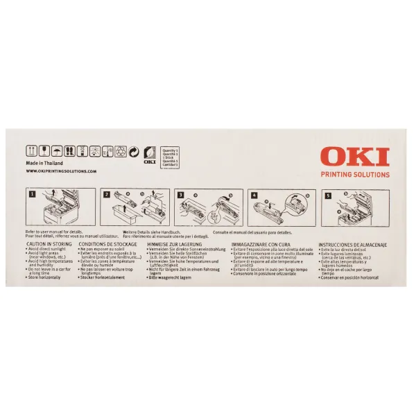 Драм-картридж C33_C34 черный Oki (43460208) - Фото 5