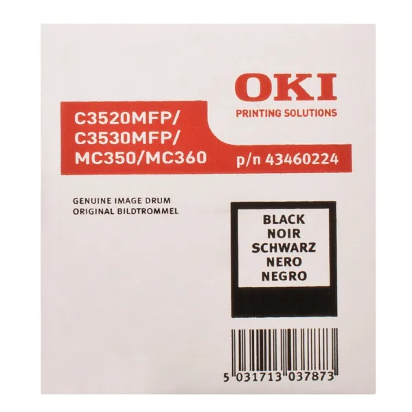 Драм-картридж C3520 чорний Oki (43460224) - Фото 5