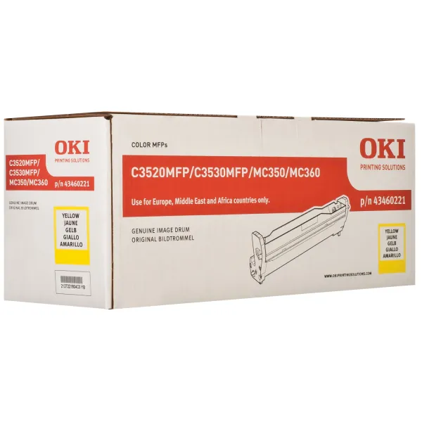 Драм-картридж C3520 жовтий Oki (43460221)