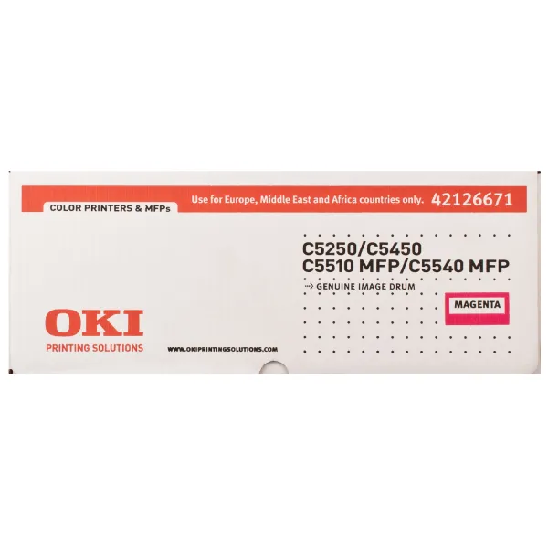 Драм-картридж C5250 пурпурный Oki (42126671) - Фото 3