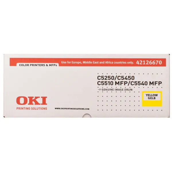 Драм-картридж C5250 жовтий Oki (42126670) - Фото 3