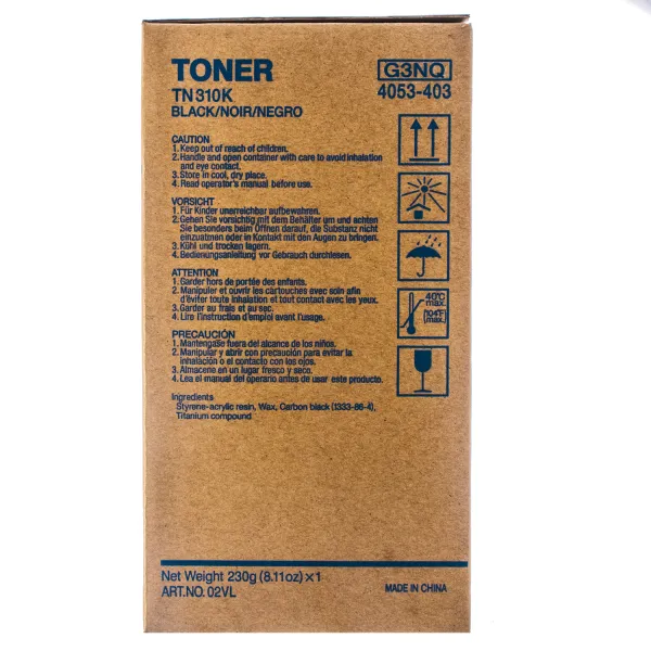 Тонер-картридж TN-310K чорний Konica Minolta (4053403) - Фото 3