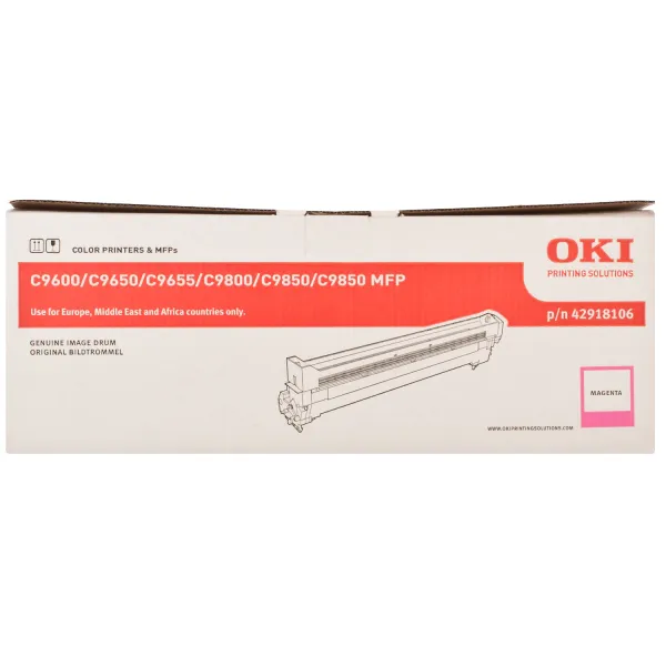 Драм-картридж C9600 пурпурный Oki (42918106) - Фото 2