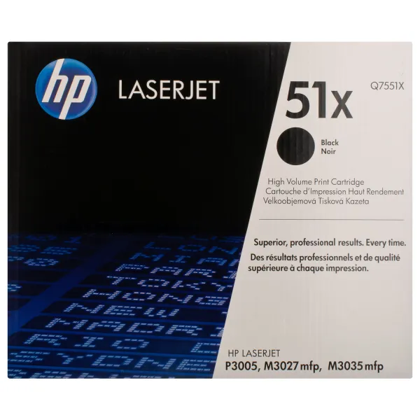 Картридж 51X чорний HP (Q7551X) - Фото 5