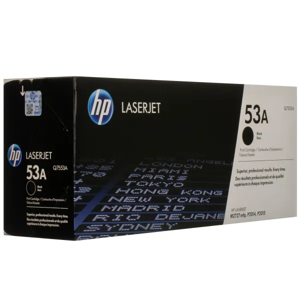 Картридж 53A чорний HP (Q7553A)