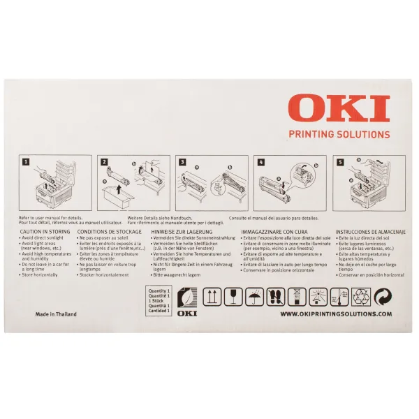 Драм-картридж C56_57 черный Oki (43381708) - Фото 2