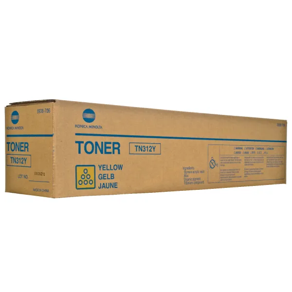 Тонер-картридж TN-312Y жовтий Konica Minolta (8938-706)