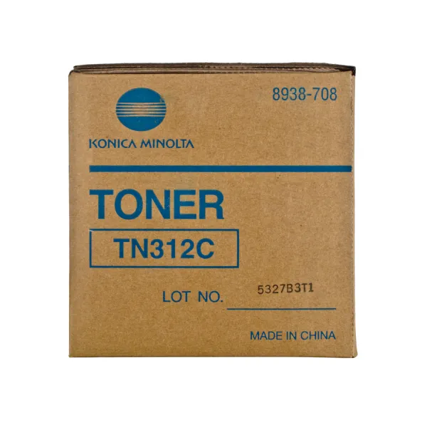 Тонер-картридж TN-312C блакитний Konica Minolta (8938-708) - Фото 3