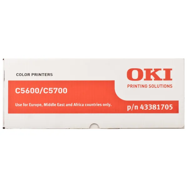 Драм-картридж C56_57 желтый Oki (43381705) - Фото 4