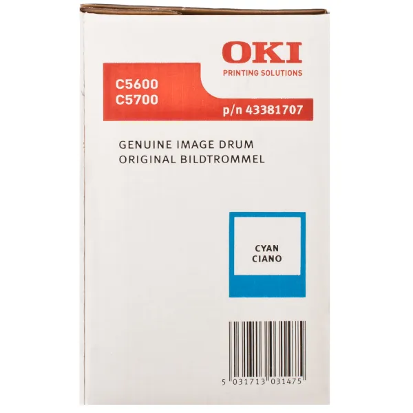 Драм-картридж C56_57 голубой Oki (43381707) - Фото 5