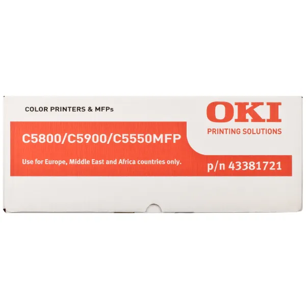 Драм-картридж C58_59 желтый Oki (43381721) - Фото 3