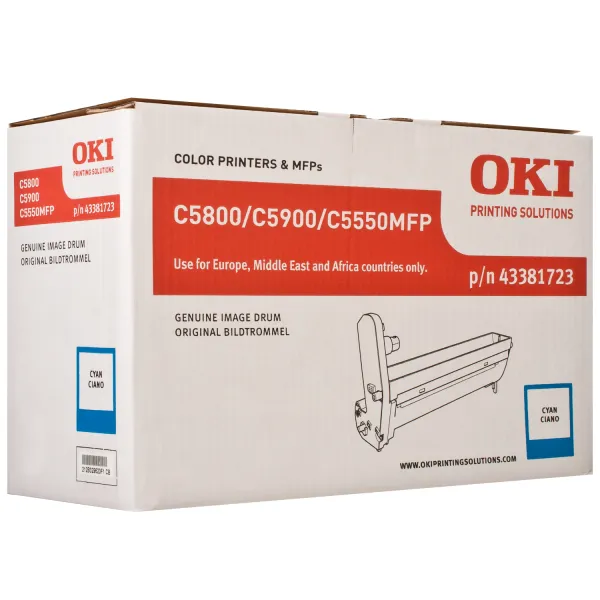 Драм-картридж C58_59 голубой Oki (43381723)