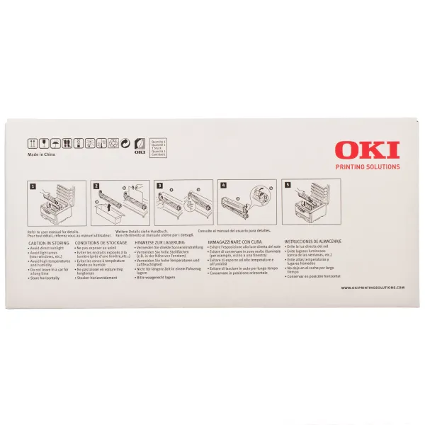 Драм-картридж C8600 черный Oki (43449016) - Фото 2