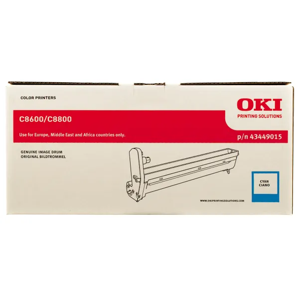 Драм-картридж C8600 голубой Oki (43449015)