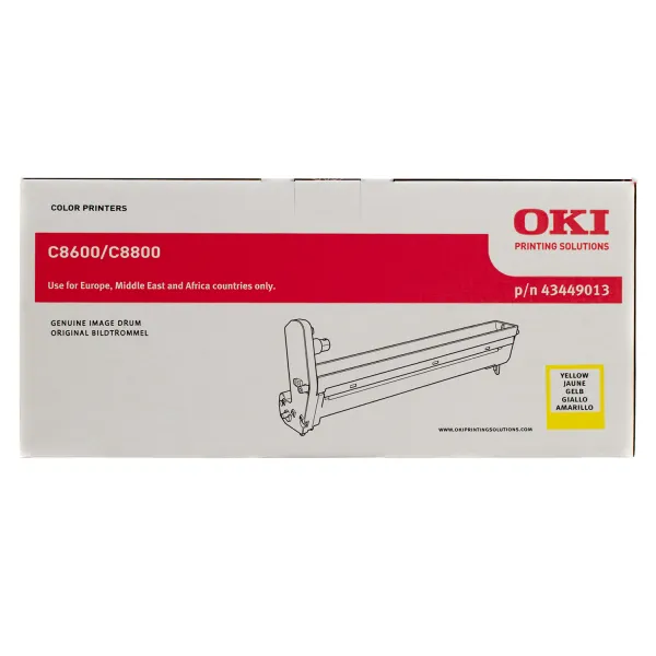 Драм-картридж C8600 желтый Oki (43449013)