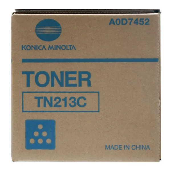 Тонер-картридж TN-213C голубой Konica Minolta (A0D7452) - Фото 2