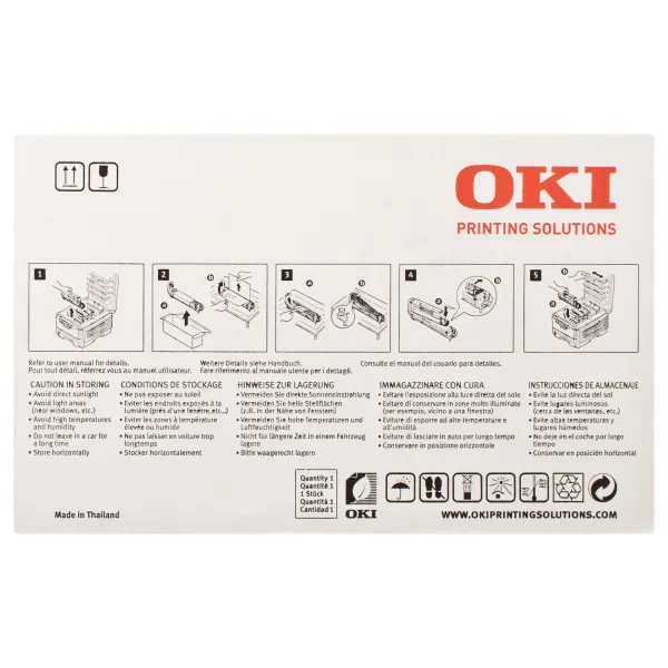 Драм-картридж C5650_5750 голубой Oki (43870007) - Фото 3